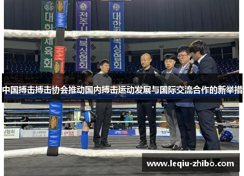 中国搏击搏击协会推动国内搏击运动发展与国际交流合作的新举措